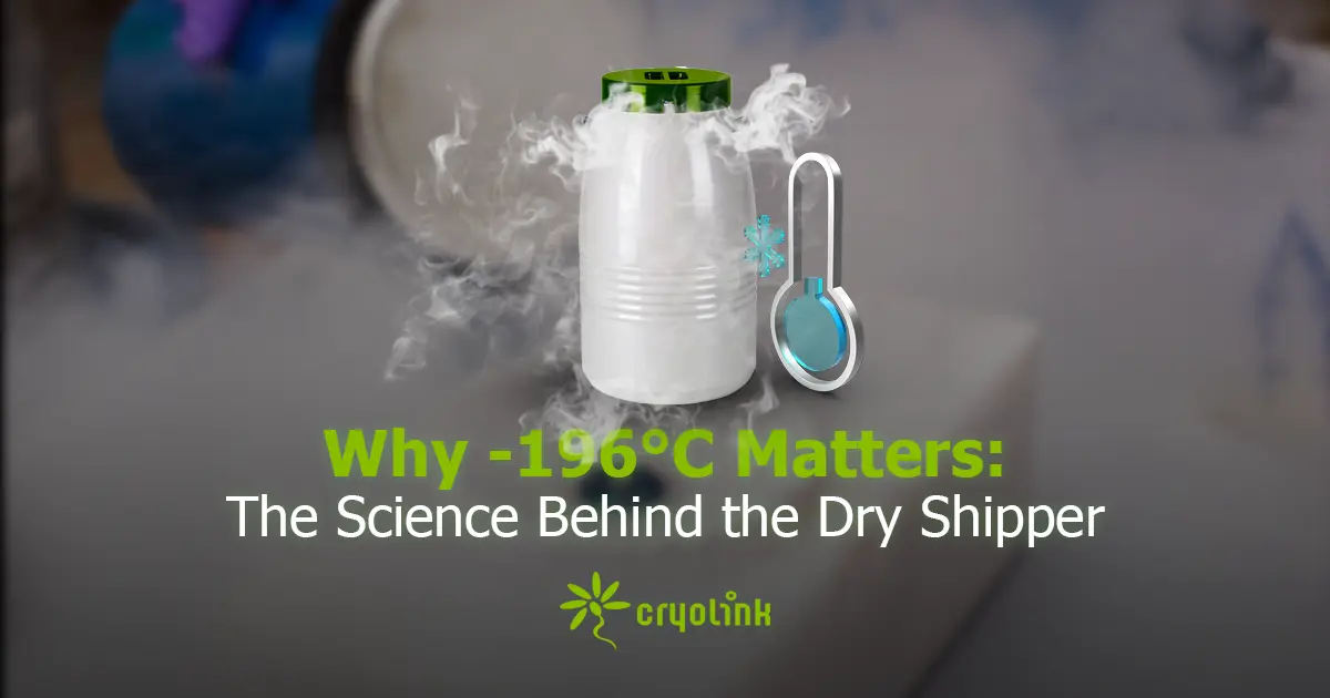 Why -196°C Matters: The Science Behind the Dry Shipper